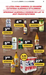 Gazetka promocyjna Netto - Artykuły spożywcze - Gazetka - ważna od 04.10 do 04.10.2023 - strona 9 - produkty: Piwa, Piwo, Por, Gra, Starovar, Pilsner Urquell