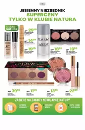 Gazetka promocyjna Drogerie Natura - Gazetka Drogerie Natura - Gazetka - ważna od 31.10 do 31.10.2022 - strona 11 - produkty: Makijaż, Palette, Róż do policzków, KOBO, Tusz, Kredka, Podkład, Fa