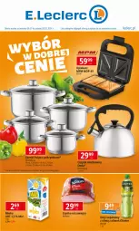 Gazetka promocyjna E Leclerc - Gazetka - ważna od 20.07 do 20.07.2024 - strona 1 - produkty: Mop, Gra, Czajnik, Szynka, Olej, Mleko