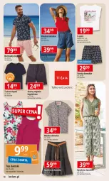 Gazetka promocyjna E Leclerc - Gazetka - ważna od 20.07 do 20.07.2024 - strona 18 - produkty: Spódnica, Top, Szorty, Bermudy, T-shirt, Spodnie