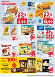 Gazetka promocyjna Kaufland - Gazetka tygodnia - Gazetka - ważna od 30.07 do 30.07.2025 - strona 34 - produkty: Nutella, Warzywa, Frosta, Nesquik, Zupa, Paluszki rybne, Lody, Krewetki, Waga, Kakao, Nestlé, Mieszanka warzyw, Hortex