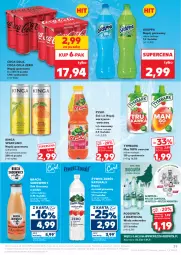 Gazetka promocyjna Kaufland - Gazetka tygodnia - Gazetka - ważna od 30.07 do 30.07.2025 - strona 39 - produkty: Sok, Mus, Gra, Grappa, Clin, Coca-Cola, Tran, Napój gazowany, Tymbark, Woda mineralna, Woda, Napój