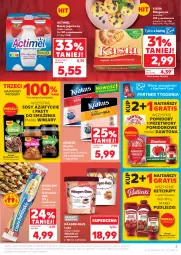 Gazetka promocyjna Kaufland - Gazetka tygodnia - Gazetka - ważna od 30.07 do 30.07.2025 - strona 5 - produkty: Szynka Królewska, Ketchup, Ciasto francuskie, Dawtona, Krakus, Sos, Gra, Rama, Jogurt, Winiary, Actimel, Napój jogurtowy, Lody, Szynka, Margaryna, Pudliszki, Waga, Kasia, Napój, Pomidory
