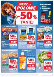 Gazetka promocyjna Kaufland - Gazetka tygodnia - Gazetka - ważna od 30.07 do 30.07.2025 - strona 9 - produkty: Kurczak, Ketchup, Kalafior, Chrupki, Pizza, Płyn do płukania, Grześki, Frytki, Piekarnik, Grunt, Lenor