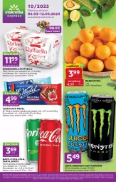 Gazetka promocyjna Stokrotka - Stokrotka Express - Gazetka - ważna od 12.03 do 12.03.2025 - strona 1 - produkty: Mandarynki, Napój energetyczny, Raffaello, Coca-Cola, Czekolada, Ferrero, Fanta, Sprite, Napój, Mięso, Fa