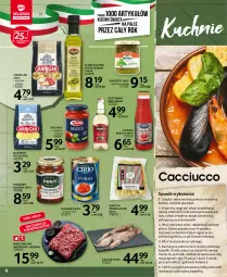 Gazetka promocyjna Selgros - Katalog Kuchnie Świata - Gazetka - ważna od 02.02 do 02.02.2022 - strona 4 - produkty: Makaron, Mięso mielone, Warzywa, Sos, Ryż, Gin, Rust, Gnocchi, Bulion, Czosnek, Kawa, Lion, Pesto, Owoce morza, Kalmar, Owoce, Oliwa z oliwek, Seler naciowy, Wino, Olej, Ocet, Pomidory, Metro, Mięso, Kalmary