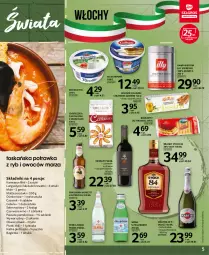 Gazetka promocyjna Selgros - Katalog Kuchnie Świata - Gazetka - ważna od 02.02 do 02.02.2022 - strona 5 - produkty: Piwo, Cebula, Acqua Panna, Ser, Por, BIC, Martini, Czosnek, Grissini, Ricotta, Kawa mielona, Kawa, Mascarpone, Bagietka, Pizza, Mule, Stock, Krewetki, Szklanka, Oliwa z oliwek, Seler naciowy, Chleb, Natka pietruszki, Woda, Wino, Małże, Lanki, Brandy, Biszkopty