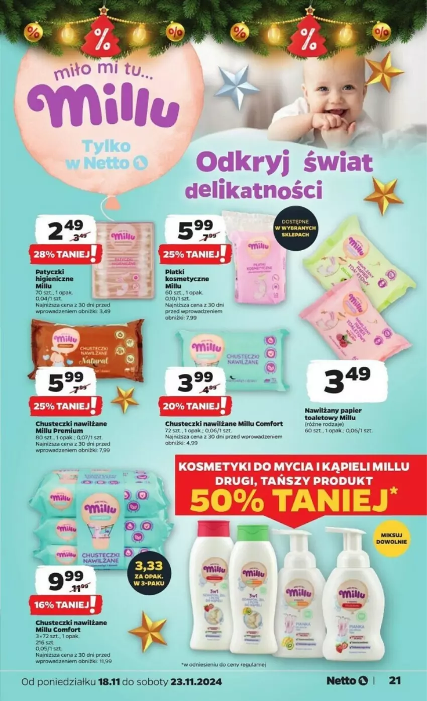 Gazetka promocyjna Netto - ważna 18.11 do 23.11.2024 - strona 14 - produkty: Chusteczki, Chusteczki nawilzane, Nawilżany papier, Papier