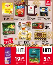 Gazetka promocyjna Selgros - Oferta spożywcza - Gazetka - ważna od 26.12 do 26.12.2022 - strona 25 - produkty: Saga, Dilmah, Ferrero Rocher, Vitax, Lipton, Teekanne, Ferrero, Herbata, Napój, Milka, Herbata owocowa