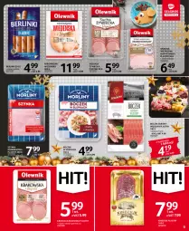 Gazetka promocyjna Selgros - Oferta spożywcza - Gazetka - ważna od 26.12 do 26.12.2022 - strona 9 - produkty: Ser, Gra, Rama, Kindziuk, Kiełbasa krakowska, Szynka konserwowa, Szynka, Wędlina, Boczek, Kiełbasa, Berlinki