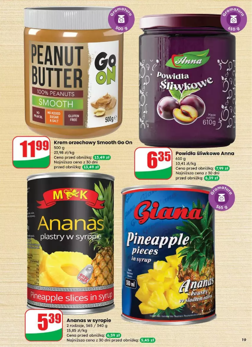 Gazetka promocyjna Dino - ważna 03.09 do 09.09.2025 - strona 11 - produkty: Ananas, Krem orzechowy, Syrop