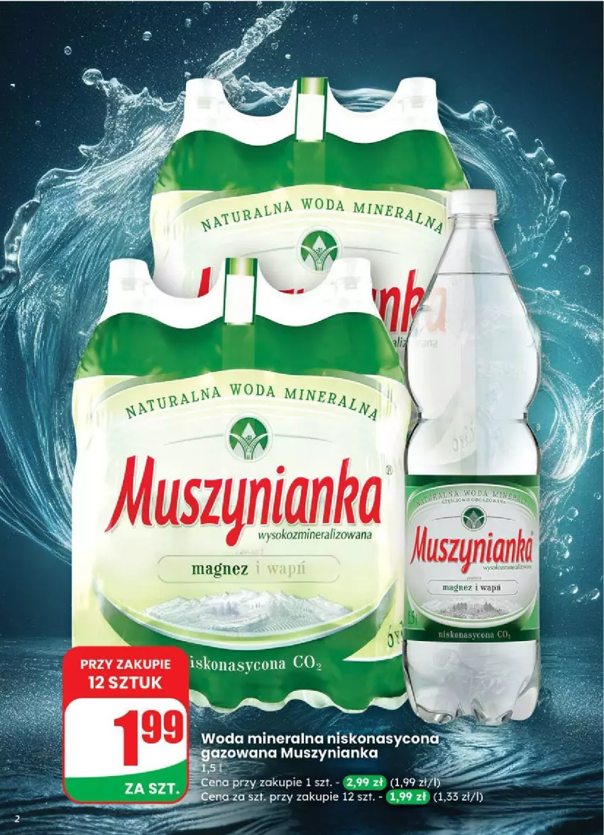 Gazetka promocyjna Dino - ważna 03.09 do 09.09.2025 - strona 12 - produkty: Magnez, Mus, Muszynianka, Sok
