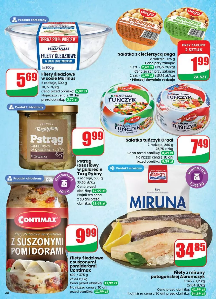 Gazetka promocyjna Dino - ważna 03.09 do 09.09.2025 - strona 21 - produkty: Dega, Gala, Gra, Graal, Sałat, Sałatka, Sos, Tago, Tera, Tuńczyk