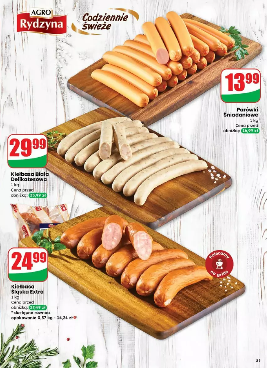 Gazetka promocyjna Dino - ważna 03.09 do 09.09.2025 - strona 25 - produkty: Danio, Kiełbasa, Kiełbasa biała, Parówki