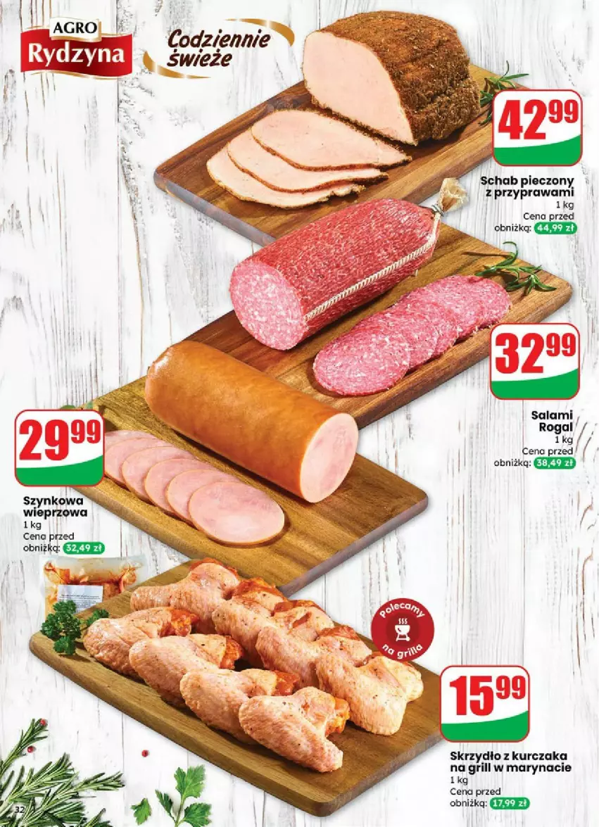 Gazetka promocyjna Dino - ważna 03.09 do 09.09.2025 - strona 26 - produkty: Grill, Kurczak, Piec, Salami