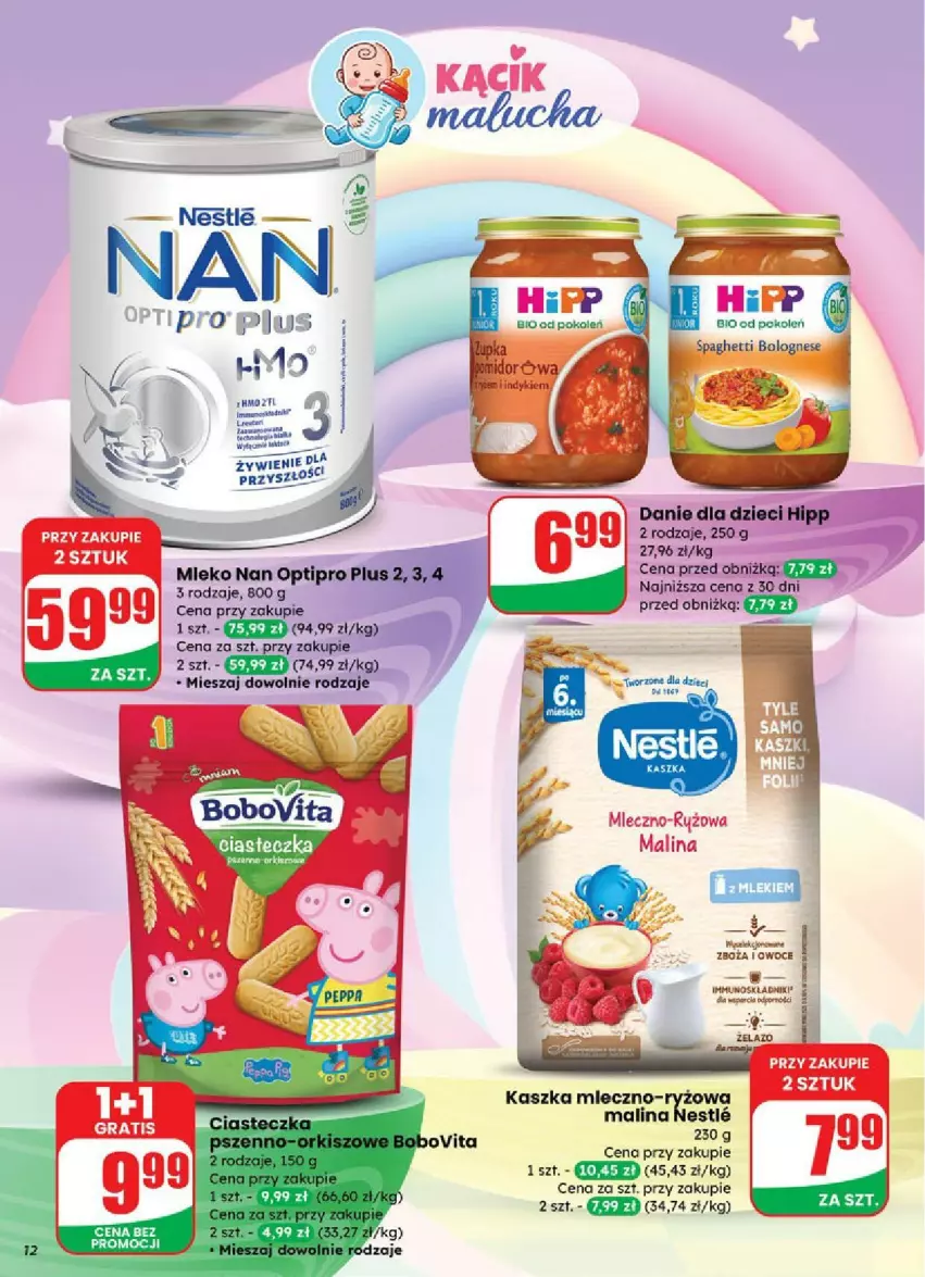 Gazetka promocyjna Dino - ważna 03.09 do 09.09.2025 - strona 4 - produkty: HP, NAN Optipro, Por, Ryż, Spaghetti