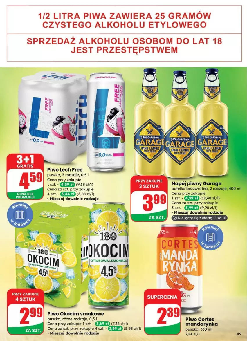Gazetka promocyjna Dino - ważna 03.09 do 09.09.2025 - strona 44 - produkty: Gra, Koc, Napój, Okocim, Piwa, Piwo