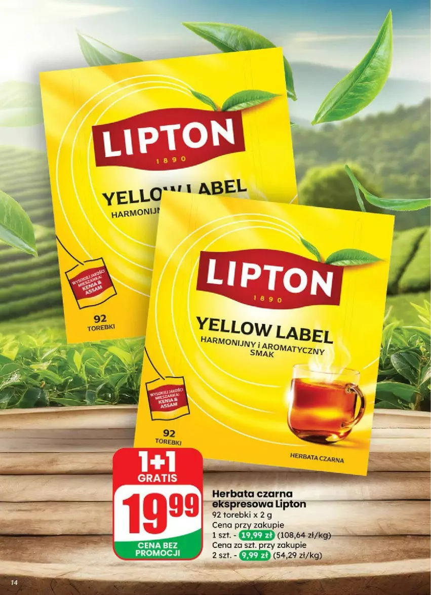 Gazetka promocyjna Dino - ważna 03.09 do 09.09.2025 - strona 6 - produkty: Herbata, Herbata czarna, Lipton