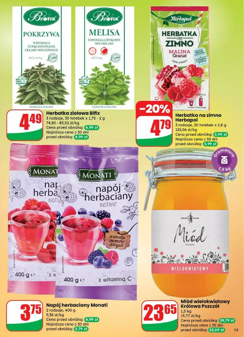 Gazetka promocyjna Dino - ważna 03.09 do 09.09.2025 - strona 7 - produkty: Herbapol, Miód, Napój, Por