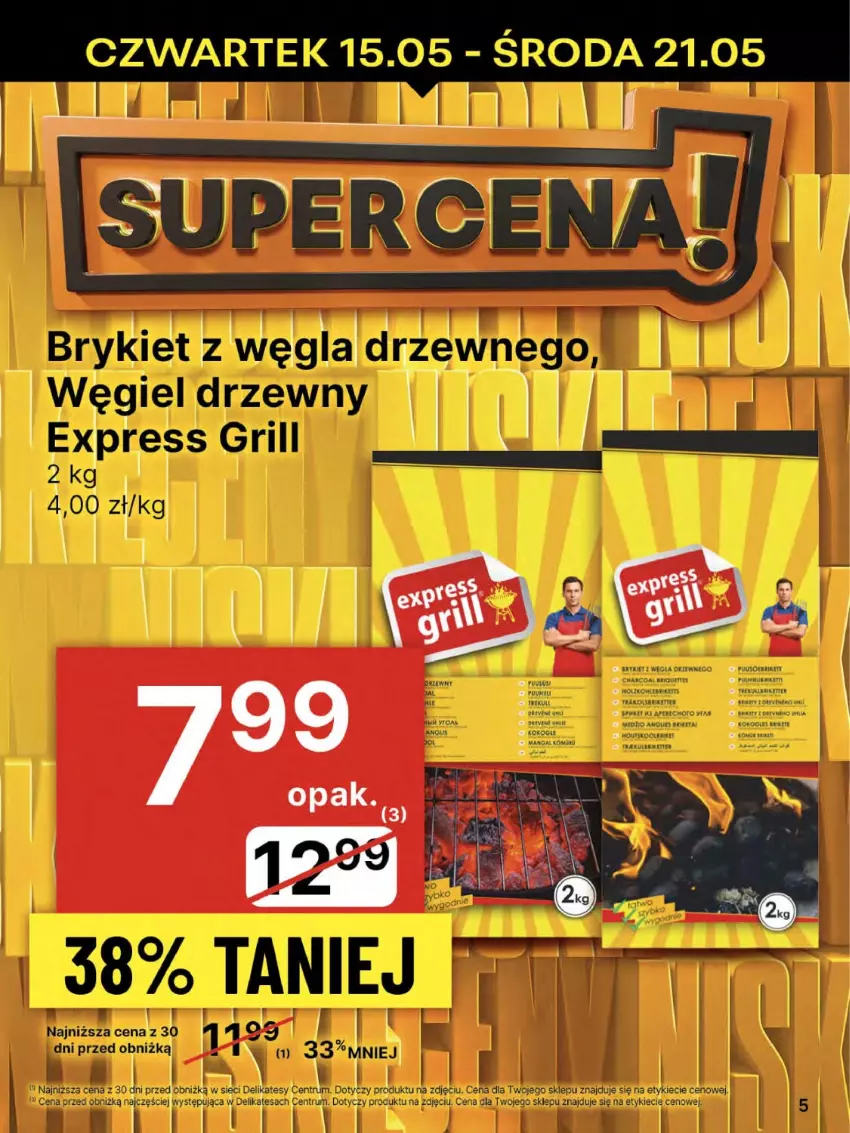 Gazetka promocyjna Delikatesy Centrum - Franczyza DC20 Czwartek - ważna 15.05 do 21.05.2025 - strona 5 - produkty: Grill, Rum