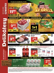 Gazetka promocyjna Delikatesy Centrum - Franczyza DC20 Czwartek - Gazetka - ważna od 21.05 do 21.05.2025 - strona 1 - produkty: Piwo, Ser, Rum, Por, Rama, Coca-Cola, Tran, Szynka, Zielona Budka, Fanta, Sprite, Napój, Orka, Fa
