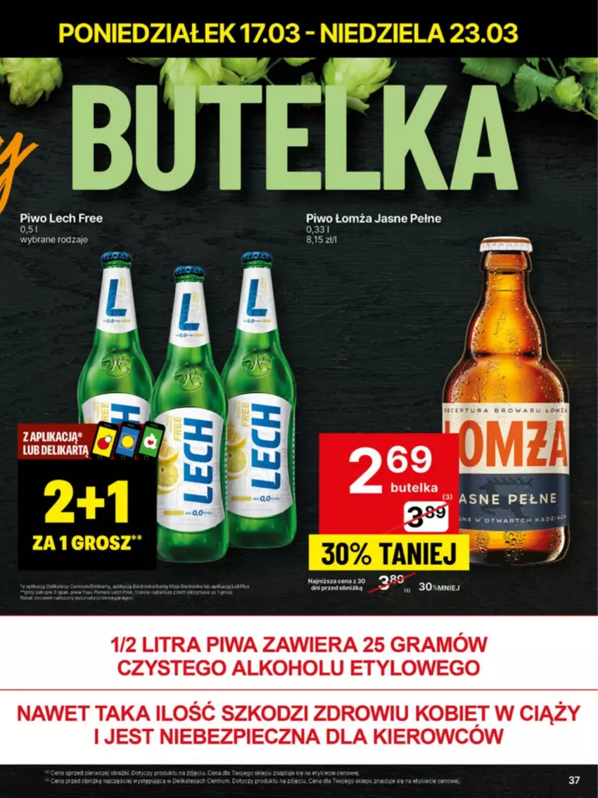 Gazetka promocyjna Delikatesy Centrum - NOWA GAZETKA Delikatesy Centrum od 17 marca! 17-23.03.2025 - ważna 17.03 do 23.03.2025 - strona 37 - produkty: Gra, Piec, Piwa, Piwo, Tera