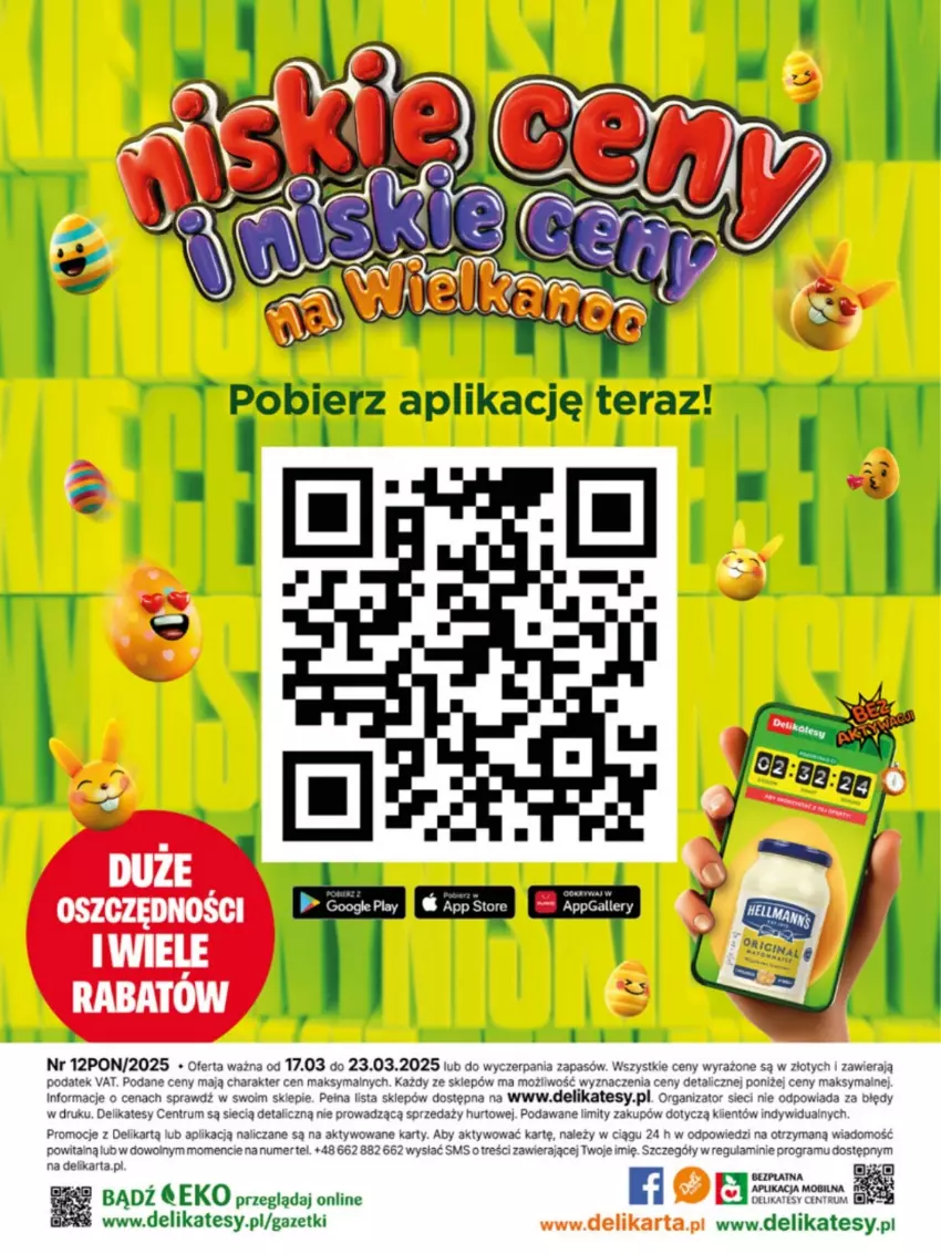 Gazetka promocyjna Delikatesy Centrum - NOWA GAZETKA Delikatesy Centrum od 17 marca! 17-23.03.2025 - ważna 17.03 do 23.03.2025 - strona 46 - produkty: Gra, Mobil, Rum