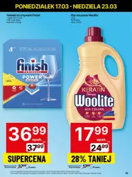 Gazetka promocyjna Delikatesy Centrum - NOWA GAZETKA Delikatesy Centrum od 17 marca! 17-23.03.2025 - Gazetka - ważna od 23.03 do 23.03.2025 - strona 39 - produkty: Płyn do prania, Finish, Tablet, Woolite, Zmywarki, Tabletki do zmywarki