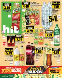 Gazetka promocyjna Topaz - Gazetka - Gazetka - ważna od 27.03 do 27.03.2024 - strona 22 - produkty: Hoop, Top, Sok, Por, Gin, Napój energetyczny, Fortuna, Schweppes, Tymbark, Mango, Napój, Cisowianka, Nektar, Grejpfrut