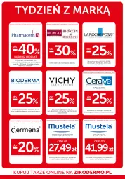 Gazetka promocyjna Ziko - Gazetka Ziko Dermo - Gazetka - ważna od 10.12 do 10.12.2025 - strona 30 - produkty: Top, Ser, Mus, Acer, Cold Cream, Pharmaceris, La Roche-Posay, Vichy, Mustela, Helio, Fa