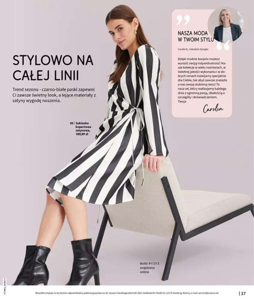 Gazetka promocyjna Bonprix - ESSENTIALS MIX - ważna 17.02 do 10.04.2025 - strona 39 - produkty: Moda, O nas, Por