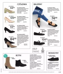 Gazetka promocyjna Bonprix - ESSENTIALS MIX - Gazetka - ważna od 10.04 do 10.04.2025 - strona 109 - produkty: Gra, Mokasyny, Buty, Kret, Baleriny, Mola, Półbuty, Botki, Fa