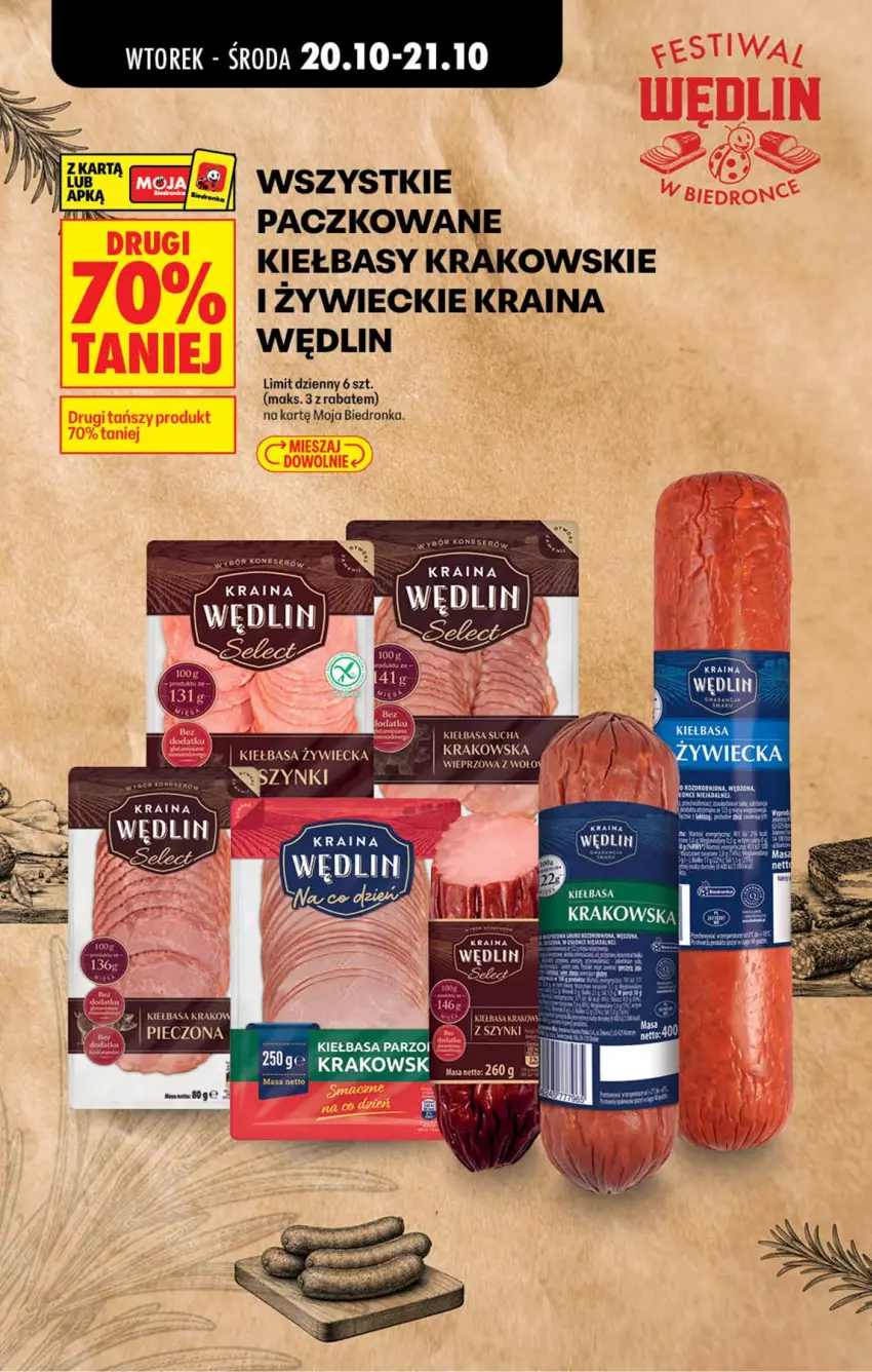 Gazetka promocyjna Biedronka - Gazetka - ważna 20.10 do 27.10.2026 - strona 2 - produkty: Kiełbasa, Piec