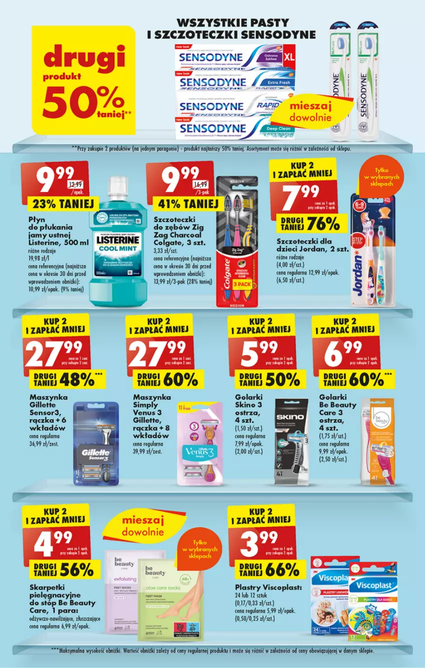 Gazetka promocyjna Biedronka - Gazetka - Biedronka.pl - ważna 09.01 do 14.01.2023 - strona 39 - produkty: Be Be, Colgate, Dzieci, Fa, Gillette, Karp, LG, Listerine, Maszynka, Sensodyne, Skarpetki, Szynka, Venus, Viscoplast