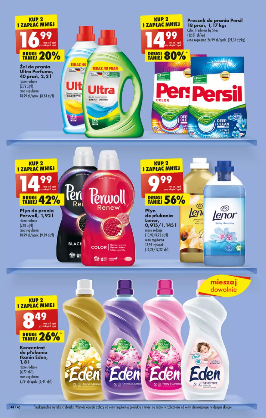 Gazetka promocyjna Biedronka - Gazetka - Biedronka.pl - ważna 09.01 do 14.01.2023 - strona 44 - produkty: Lack, Perfum, Persil, Perwoll, Proszek do prania, Sok, Tera