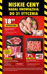 Gazetka promocyjna Biedronka - Gazetka - Biedronka.pl - Gazetka - ważna od 14.01 do 14.01.2023 - strona 15 - produkty: Kurczak, Mięso mielone, Mięso mielone z łopatki wieprzowej, Filet z piersi kurczaka, Karkówka wieprzowa, Napoje, , Lody, Nike, Mięso