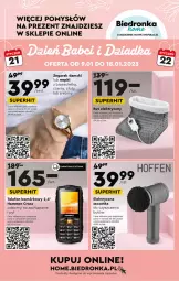 Gazetka promocyjna Biedronka - Gazetka - Biedronka.pl - Gazetka - ważna od 14.01 do 14.01.2023 - strona 51 - produkty: Zegarek, Por, Telefon, Szczotka, Tera, , Zegar, Fa