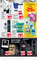 Gazetka promocyjna Kaufland - OFERTA TYGODNIA - Gazetka - ważna od 09.11 do 09.11.2021 - strona 43 - produkty: Nivea Men, Gra, Neutrogena, Rexona, Dezodorant, Krem do rąk, Pianka do golenia, Szampon, Syoss, Lakier do włosów, Odżywka, Waga, Oleo, Nivea, Lakier, Farba do włosów, Fa