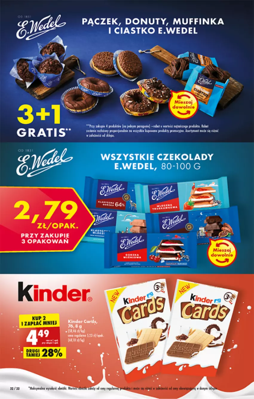 Gazetka promocyjna Biedronka - ważna 13.06 do 18.06.2022 - strona 32 - produkty: Donut, Fa, Inka, Nuty, Pączek