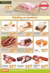 Gazetka promocyjna Gama - Gazetka Gama - Gazetka - ważna od 07.05 do 07.05.2024 - strona 2 - produkty: Piec, Kurczak, Polędwica, Gra, Boczek, Przysmaki, Kiełbasa, Olewnik, Boczek wieprzowy