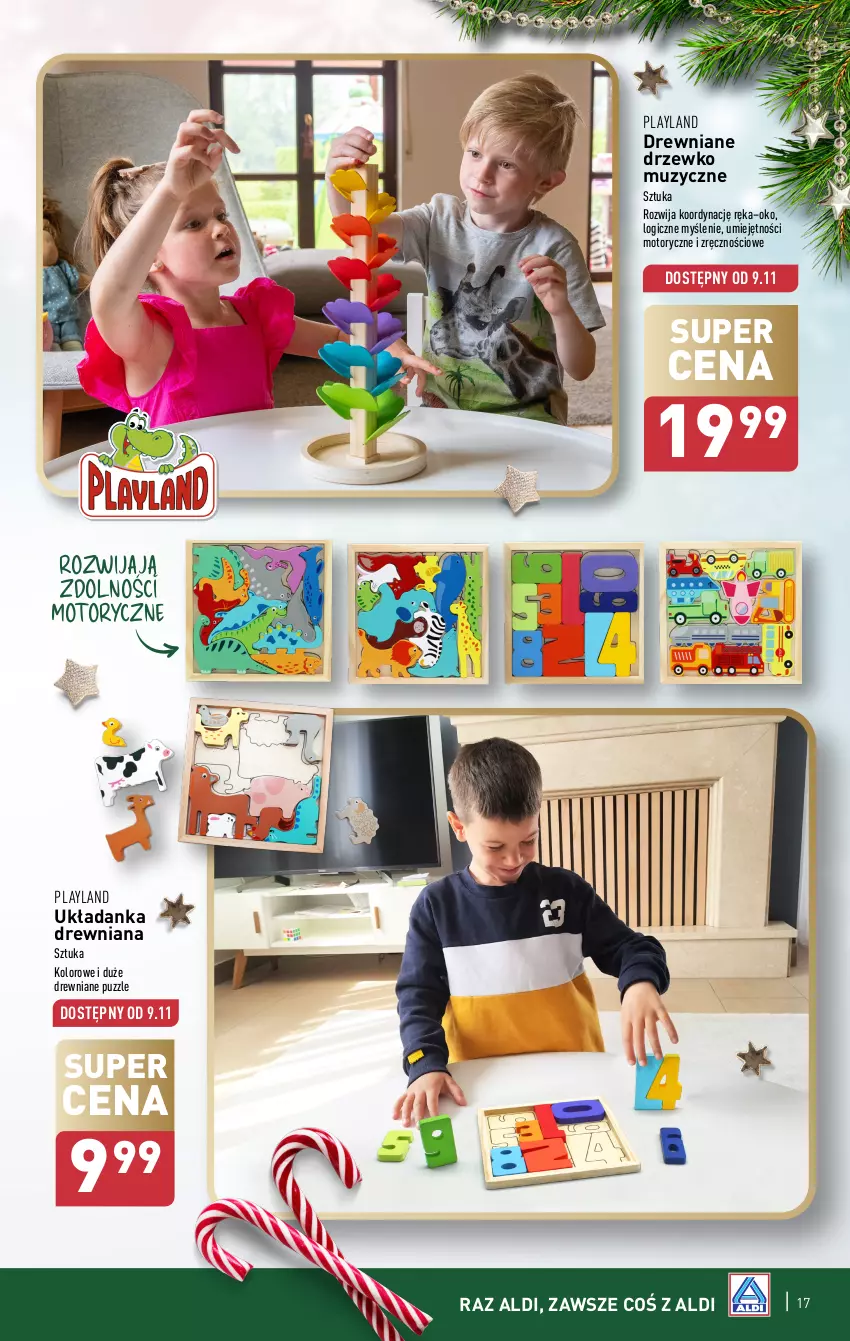 Gazetka promocyjna Aldi - Najlepsze zabawki - ważna 30.10 do 23.12.2024 - strona 17 - produkty: Puzzle, Układanka