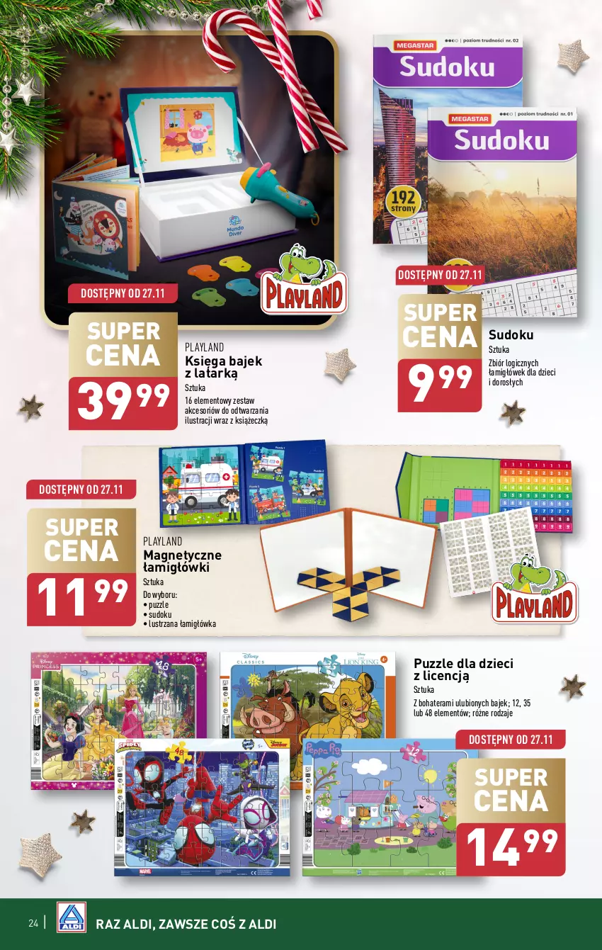 Gazetka promocyjna Aldi - Najlepsze zabawki - ważna 30.10 do 23.12.2024 - strona 24 - produkty: Dzieci, Puzzle, Tera