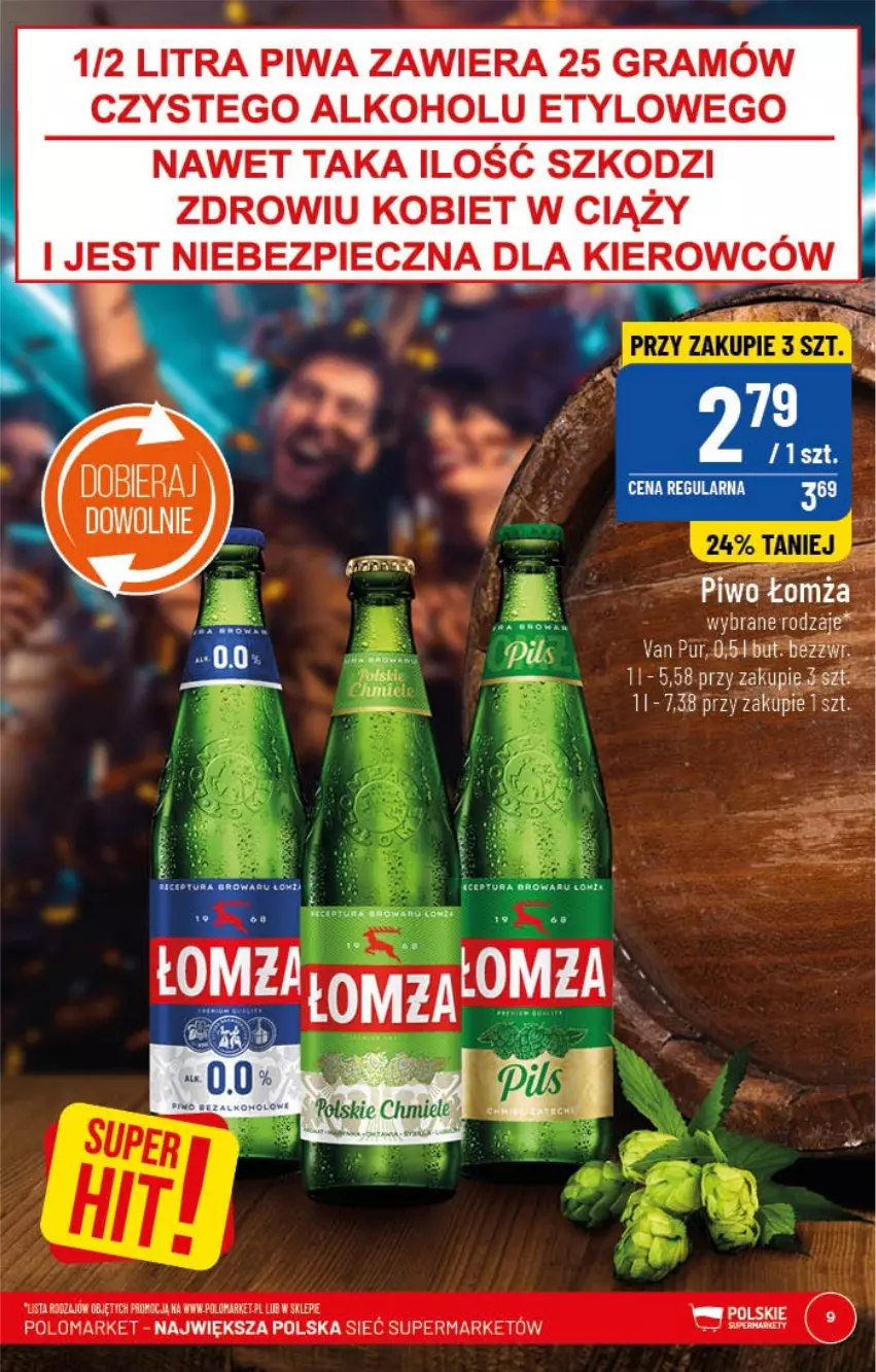 Gazetka promocyjna PoloMarket - Gazetka pomocyjna - ważna 18.01 do 24.01.2022 - strona 9 - produkty: Gra, Piec, Piwa, Piwo, Pur