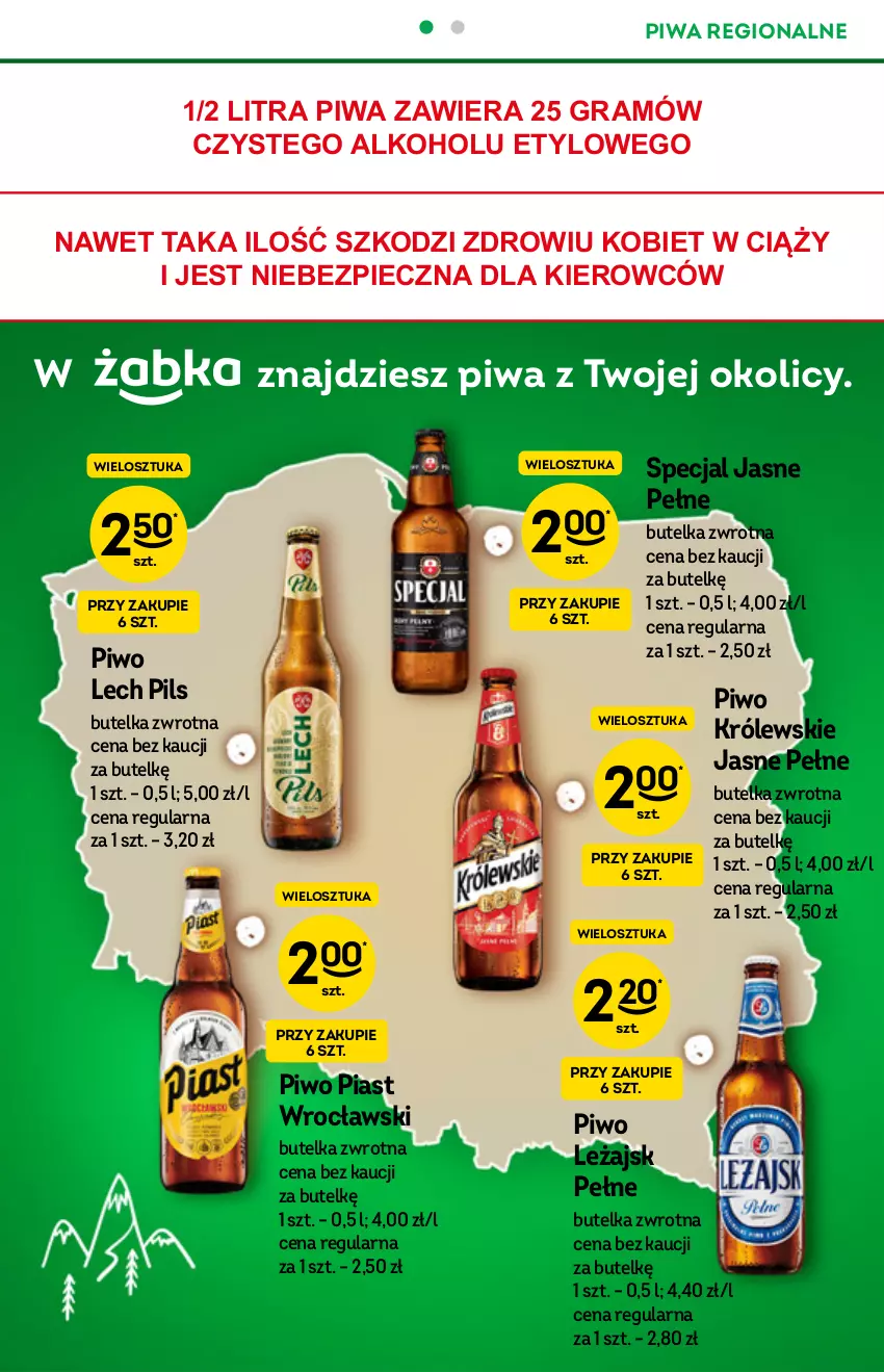 Gazetka promocyjna Żabka - ważna 01.09 do 14.09.2021 - strona 22 - produkty: Gra, Królewski, Piast, Piec, Piwa, Piwo