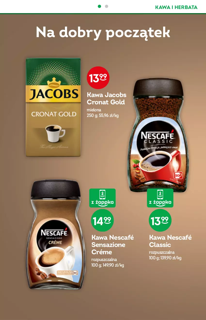 Gazetka promocyjna Żabka - ważna 01.09 do 14.09.2021 - strona 38 - produkty: Herbata, Jacobs, Kawa, Nescafé