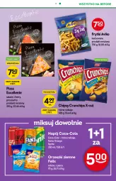 Gazetka promocyjna Żabka - Gazetka - ważna od 14.09 do 14.09.2021 - strona 15 - produkty: Piec, Ser, Salami, Orzeszki, Prosciutto, Chipsy, O nas, Coca-Cola, Pizza, Crunchips, Fanta, Felix, Frytki, Sprite, Orzeszki ziemne, Napój, Fa