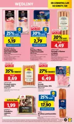 Gazetka promocyjna Lidl - GAZETKA - Gazetka - ważna od 07.09 do 07.09.2024 - strona 29 - produkty: Kurczak, Polędwica, Ser, Pur, Parówki, Kiełbasa podwawelska, Wawel, Szynka konserwowa, Szynka, PIKOK, Kabanos, Kiełbasa