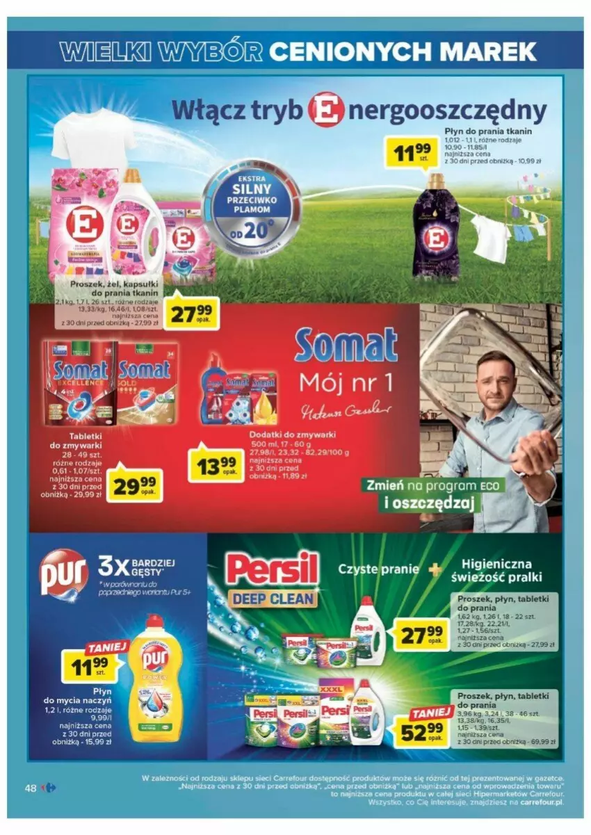 Gazetka promocyjna Carrefour - ważna 01.08 do 12.08.2023 - strona 43 - produkty: Gra, Kapsułki do prania, Płyn do prania, Pralki, Tablet, Zmywarki