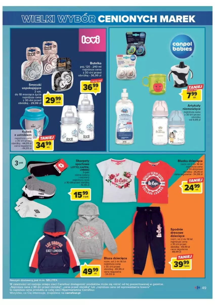 Gazetka promocyjna Carrefour - ważna 01.08 do 12.08.2023 - strona 44 - produkty: Dzieci, Kubek, Ustnik