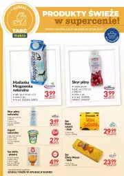 Gazetka promocyjna Makro - Gazetka - ważna od 07.06 do 07.06.2025 - strona 15 - produkty: Jogurt naturalny, Salami, Maślanka, Złoty Mazur, Jogurt, Razer